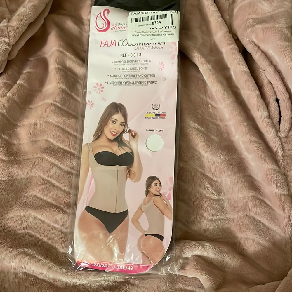 Salome 0313 Colombian Waist Trainer Fajas Reductoras Cinturillas Colombianas
